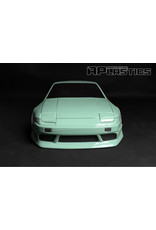 APLASTICS APS0027 1/10 NISSAN S13 ONEVIA BODY: CLEAR