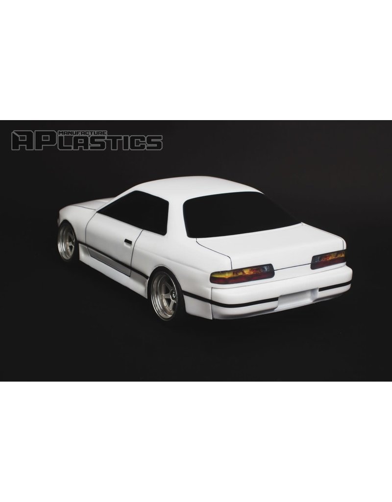 APLASTICS APS0028 1/10 NISSAN S13 SILVIA V1 BODY: CLEAR