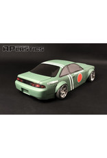 APLASTICS APS0033 1/10 NISSAN S14 BOSS BLUEBIRD BODY: CLEAR