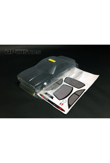 APLASTICS APS0033 1/10 NISSAN S14 BOSS BLUEBIRD BODY: CLEAR