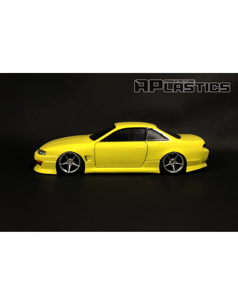 APLASTICS APS0030 1/10 NISSAN S14 SILVIA KOUKI BODY: CLEAR