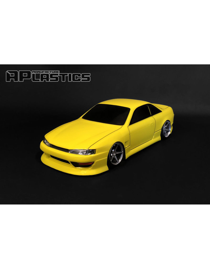 APLASTICS APS0030 1/10 NISSAN S14 SILVIA KOUKI BODY: CLEAR