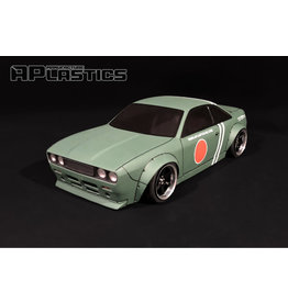 APLASTICS APS0035 1/10 NISSAN S14 BOSS CHALLENGER NOSE CLEAR BODY