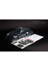 APLASTICS APS0036 1/10 PORSCHE RWB 911 BODY: CLEAR