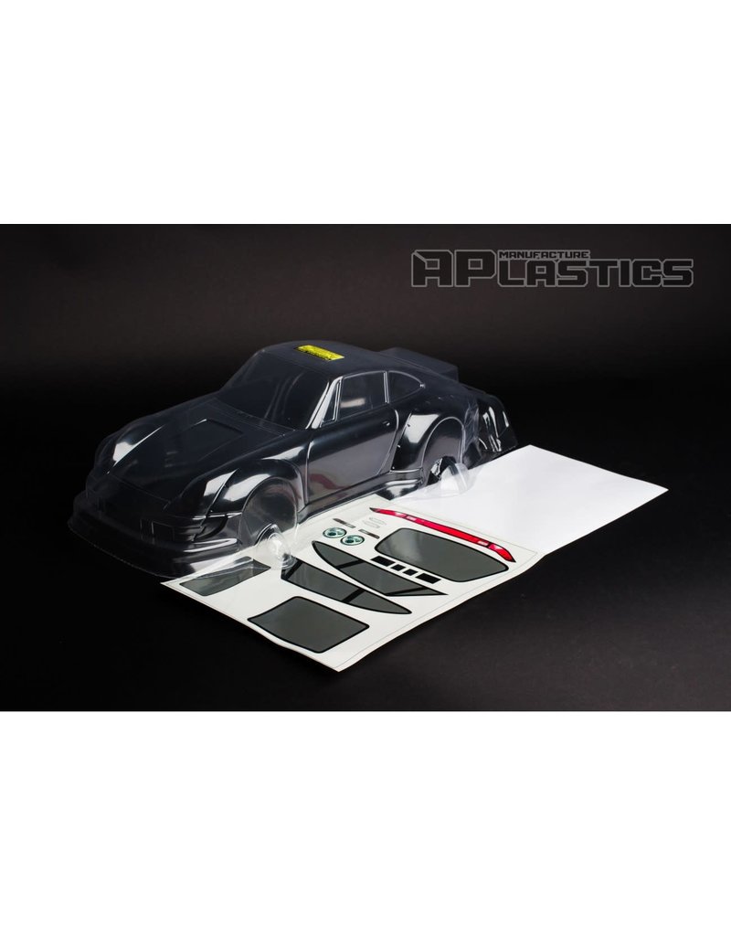 APLASTICS APS0036 1/10 PORSCHE RWB 911 BODY: CLEAR