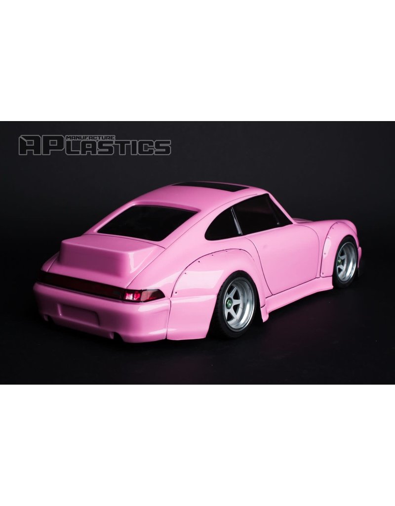 APLASTICS APS0036 1/10 PORSCHE RWB 911 BODY: CLEAR