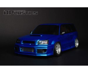 サ*ロ様 【激レア】1/10スバルSGフォレスター塗装済みボディメカシャーシセッ APS0037 1/10 SUBARU FORESTER SG5 CROSSSPORT CLEAR BODY - My