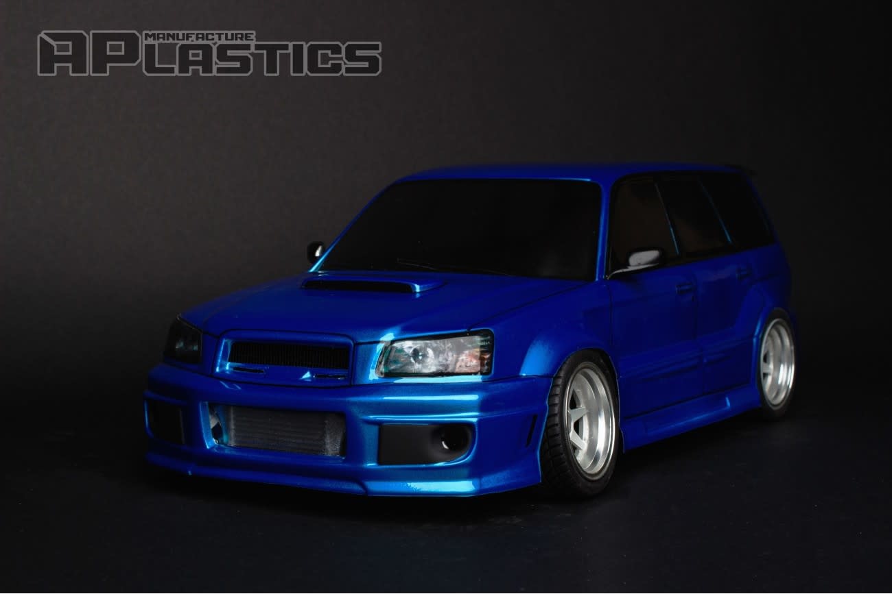 APS0037 1/10 SUBARU FORESTER SG5 CROSSSPORT CLEAR BODY - My