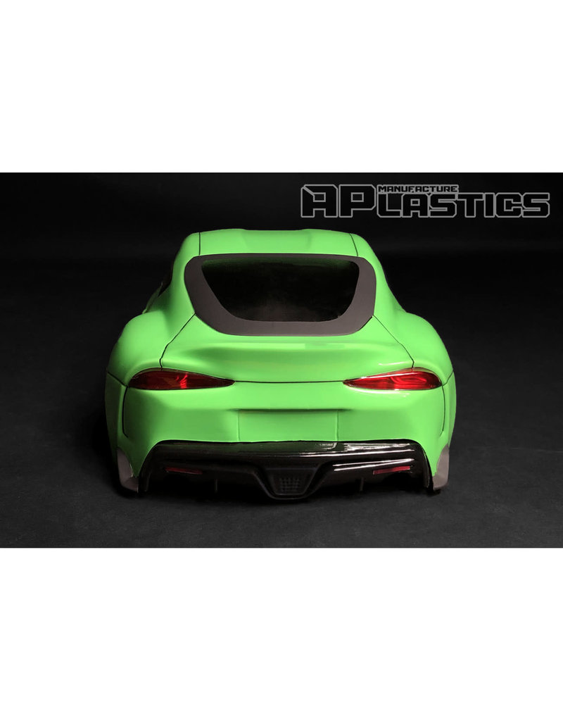 APLASTICS APS0038 1/10 TOYOTA SUPRA 90 BODY: CLEAR