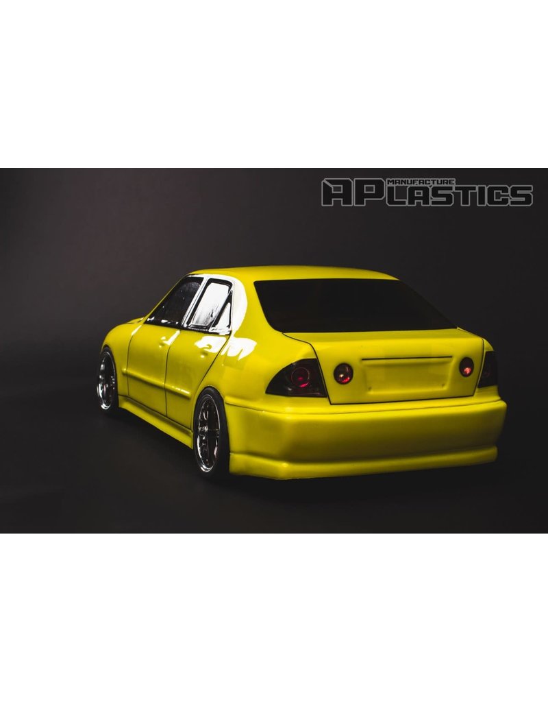APLASTICS APS0039 1/10 TOYOTA ALTEZZA BODY: CLEAR