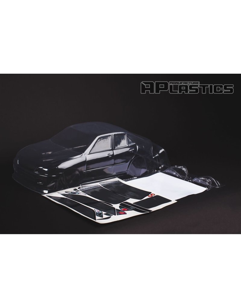 APLASTICS APS0039 1/10 TOYOTA ALTEZZA BODY: CLEAR