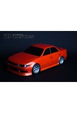 APLASTICS APS0040 1/10 TOYOTA MARK 2 JZX90 TRD BODY: CLEAR
