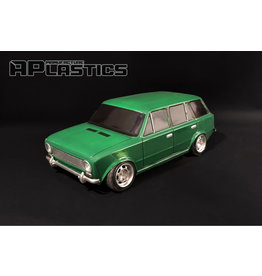 APLASTICS APS0041 1/10 VAZ 2102 BODY: CLEAR