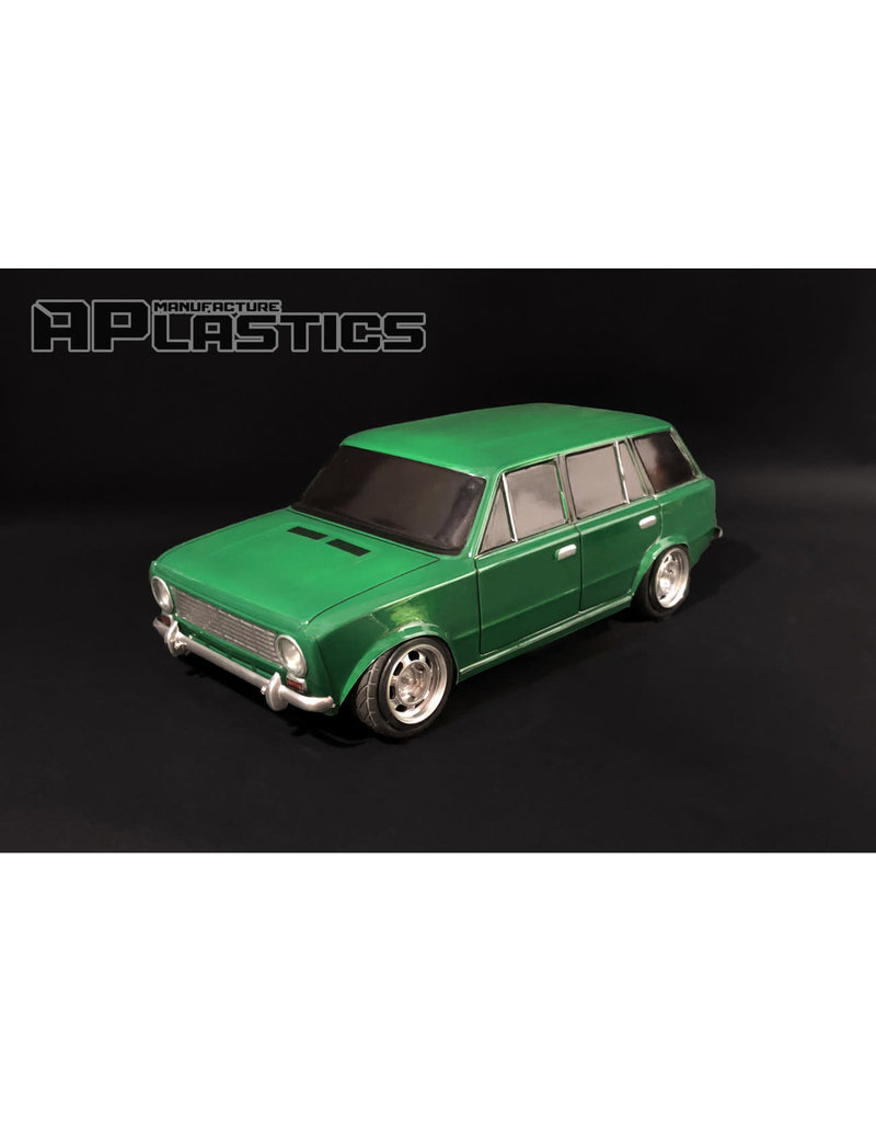 APLASTICS APS0041 1/10 VAZ 2102 BODY: CLEAR