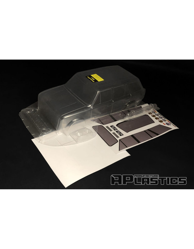 APLASTICS APS0041 1/10 VAZ 2102 BODY: CLEAR