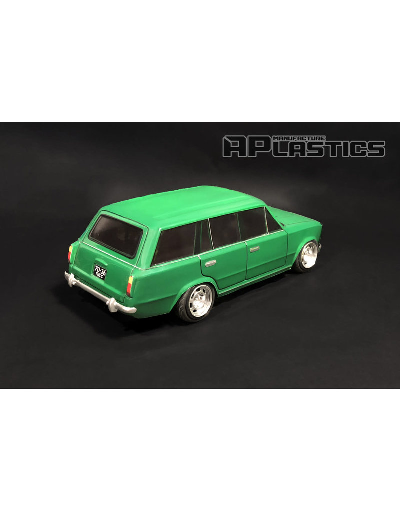 APLASTICS APS0041 1/10 VAZ 2102 BODY: CLEAR