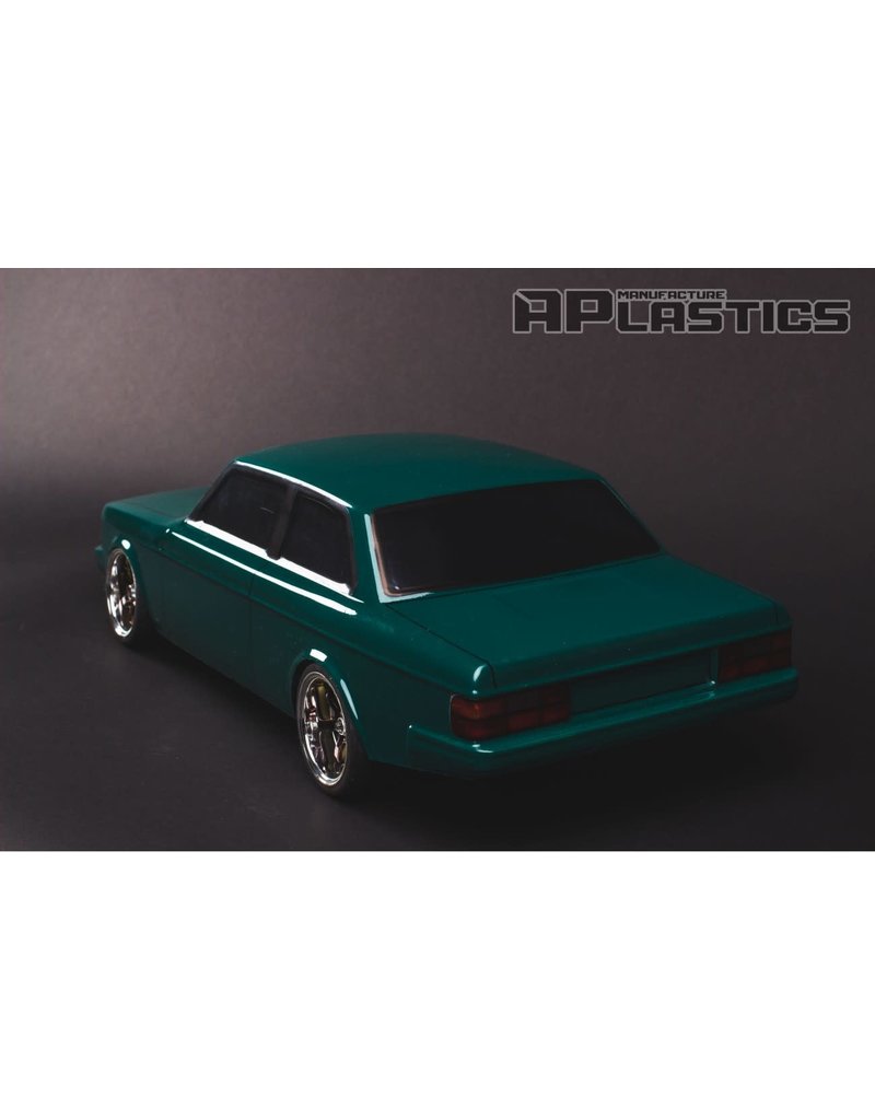 APLASTICS APS0043 1/10 VOLVO 242 GT BODY: CLEAR