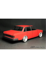 APLASTICS APS0044 1/10 VOLVO 240/244 SEDAN BODY: CLEAR