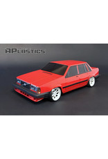APLASTICS APS0045 1/10 VOLVO 740 BODY: CLEAR