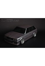 APLASTICS APS0004 1/10 BMW E30 WAGON CLEAR BODY