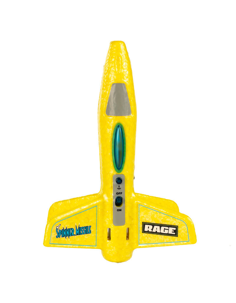 RAGE RC RGR4130Y SPINNER MISSILE: YELLOW