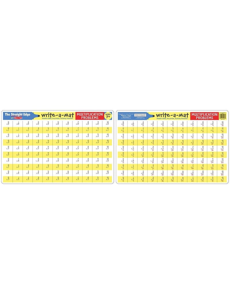 MELISSA & DOUG MD5008 MULTIPLICATION MAT