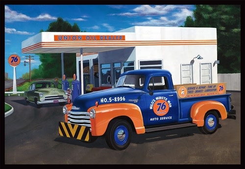 AMT1076 1/25 1950 CHEVY PICKUP PLASTIC MODEL KIT
