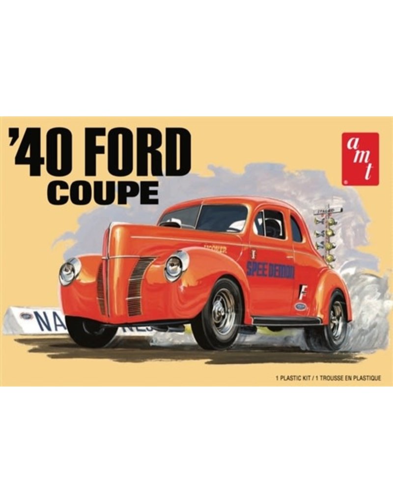 AMT AMT1141M 1/25 1940 FORD COUPE PLASTIC MODEL KIT