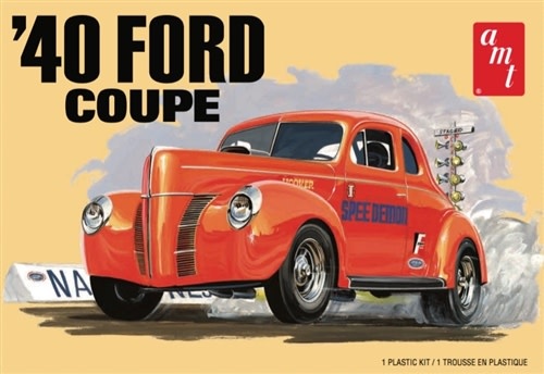 AMT1141M 1/25 1940 FORD COUPE PLASTIC MODEL KIT