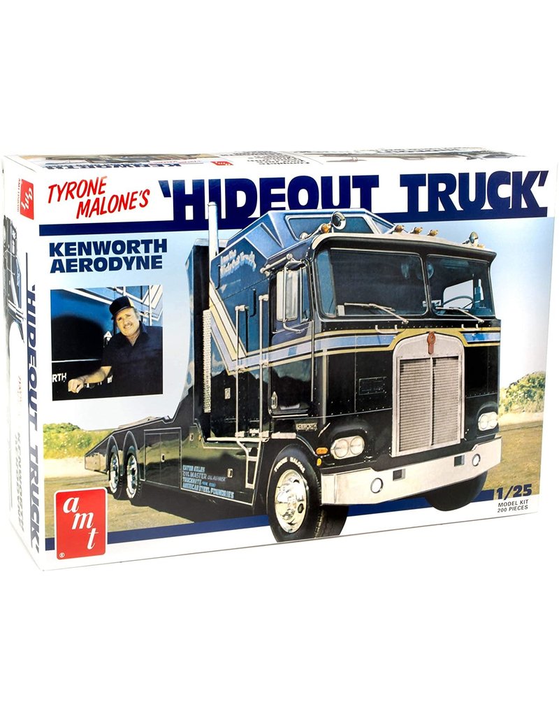 AMT AMT1158 1/25 HIDEOUT TRANSPORTER KENWORTH PLASTIC MODEL KIT