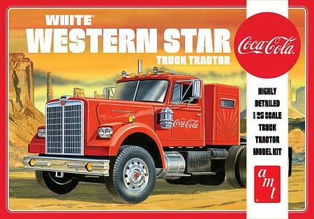 AMT1160 1/25 WW STAR SEMI TRACTOR, COKE PLASTIC MODEL KIT