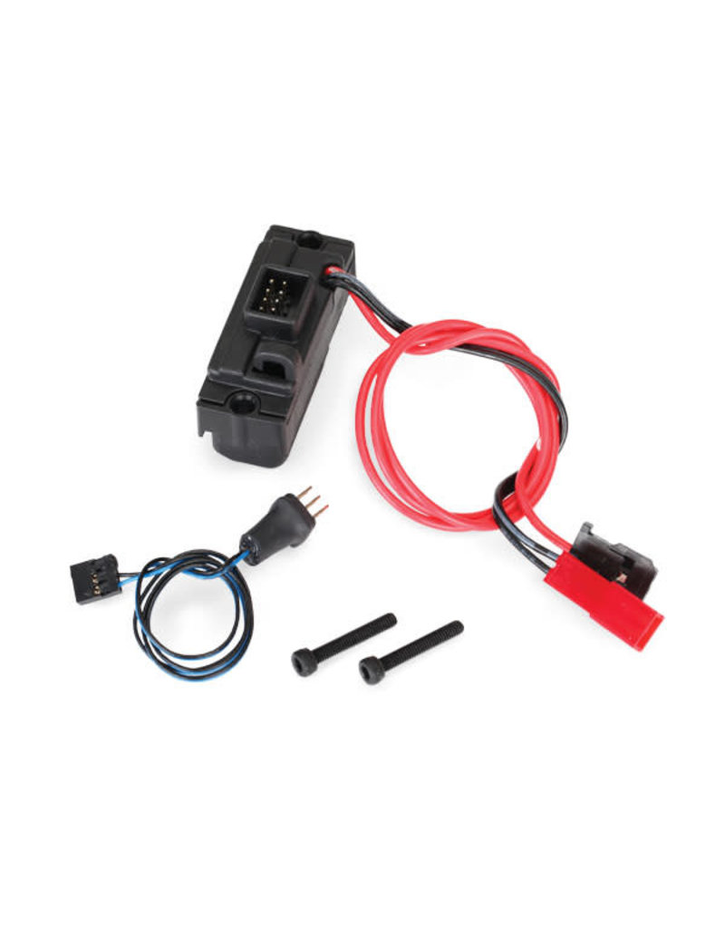 TRAXXAS TRA8028 LED LIGHTS, POWER SUPPLY (REGULATED, 3V, 0.5-AMP), TRX-4/ 3-IN-1 WIRE HARNESS