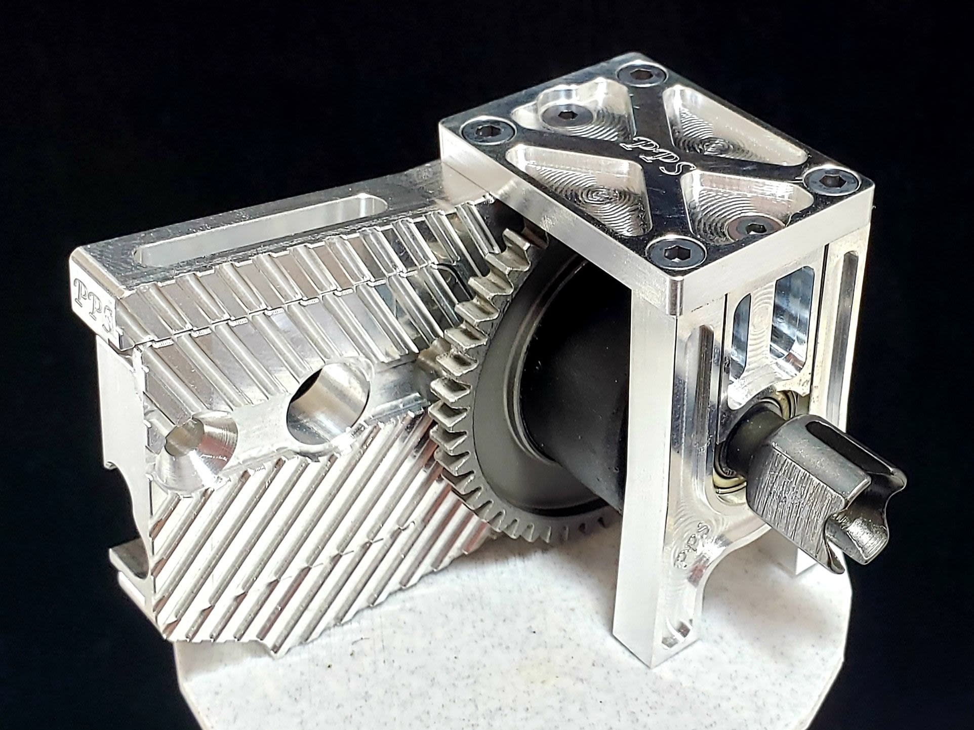 PPS MOTOR MOUNT COMBO FOR ARRMA 6S BLX CARS 25MM / ONROAD WITHOUT E