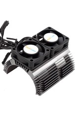 POWER HOBBY PHBPH1289GUN POWER HOBBY HEAT SINK WITH TWIN FAN