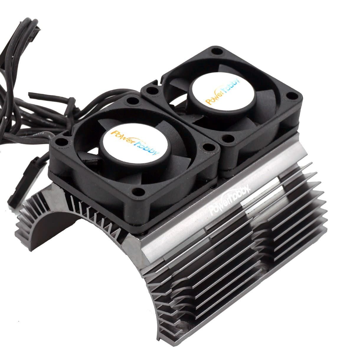 PHBPH1289GUN POWER HOBBY HEAT SINK WITH TWIN FAN