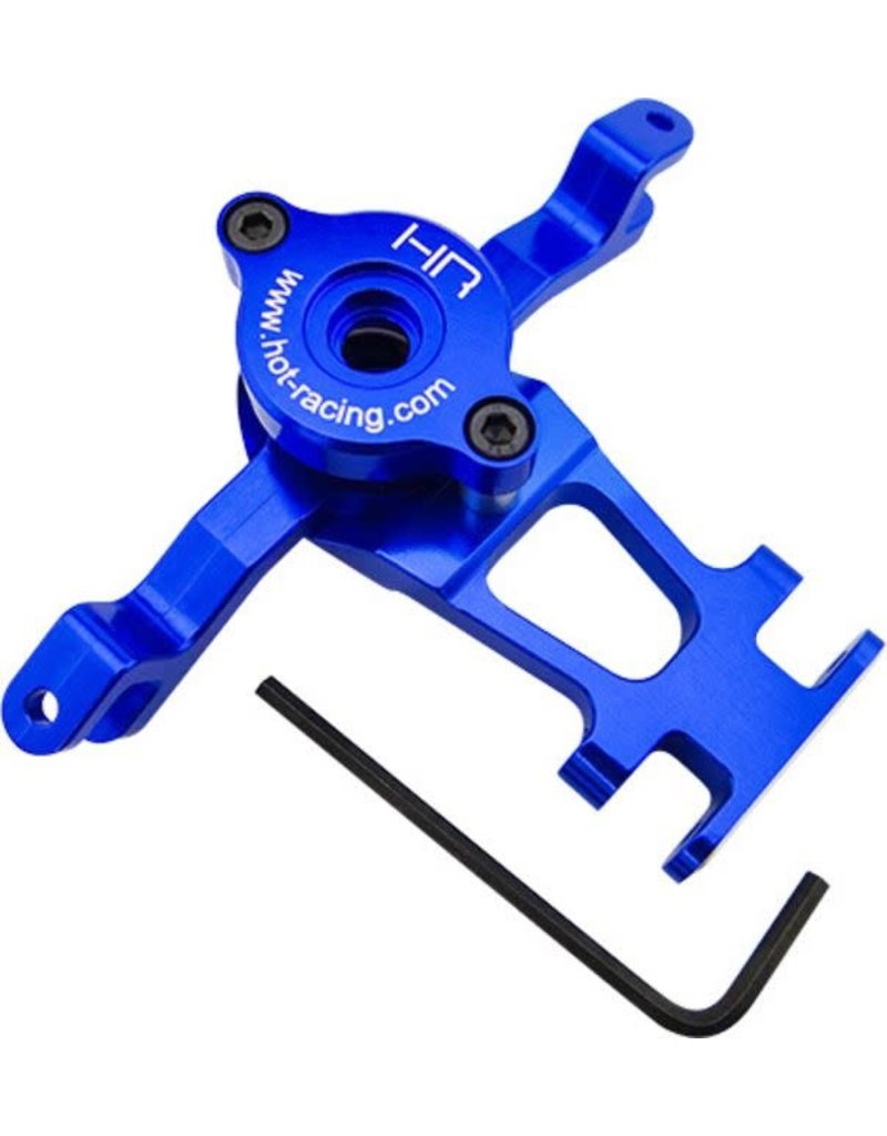 HOT RACING HRARVO4806 ALUMINUM STEERING ASSEMBLY FOR TRAXXAS E-REVO