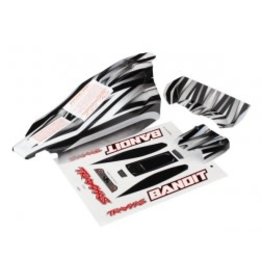 TRAXXAS TRA2420 BODY, BANDIT, (REPLACEMENT FOR THE PAINTED BODY. GRAPHICS ARE PRINTED, REQUIRES PAINT & FINAL COLOR APPLICATION)/ DECAL SHEET: PROGRAPHIX