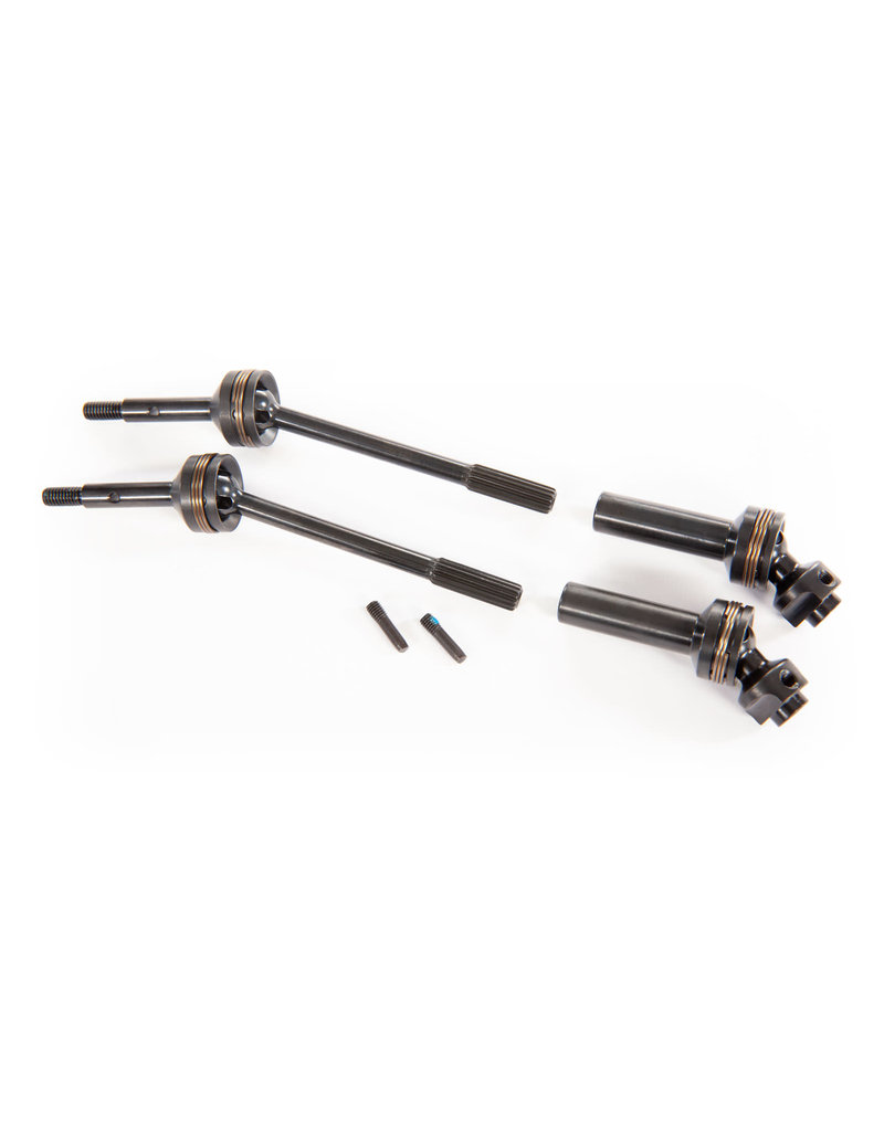 TRAXXAS TRA9051X DRIVESHAFT, FRONT, STEEL-SPLINE CONSTANT-VELOCITY (COMPLETE ASSEMBLY) (2)