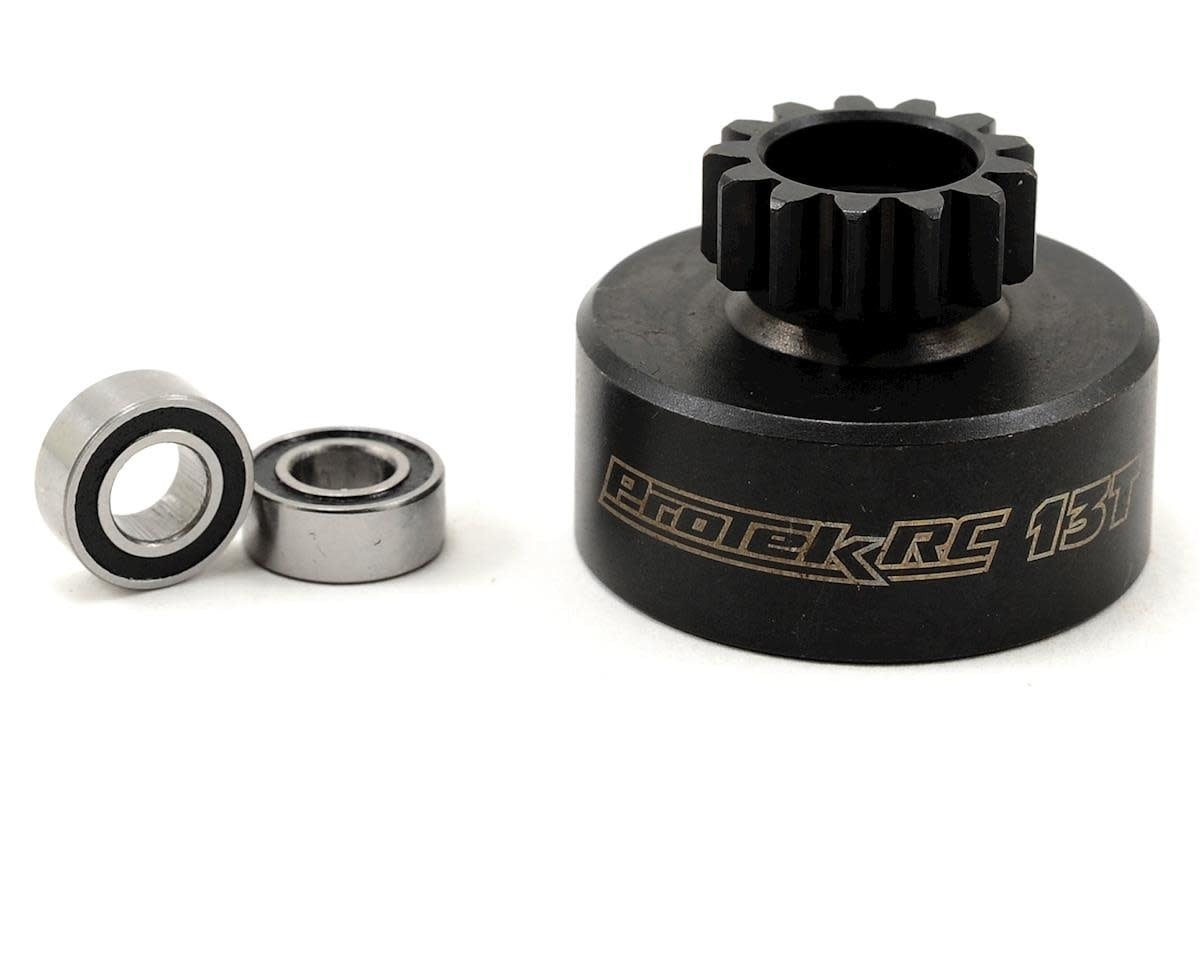 PTK-7000 PROTEK RC HARDENEND CLUTCH BELL W/BEARINGS (13T) (KYOSHO/ AERC8B3