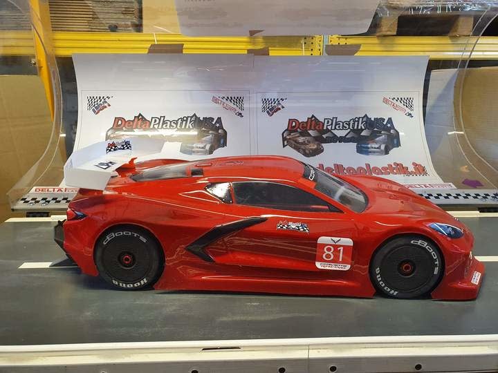 DP8504 CORVETTE CR8 BODY: ARRMA FELONY, INFRACTION, LIMITLESS - My