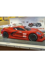 DELTA PLASTIK USA DP8504/2WDM CORVETTE CR8 1/7 SCALE BODY: CLEAR