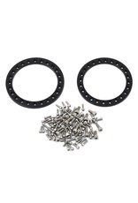 VANQUISH VPS07743 KMC 1.9 XD229 MACHETE V2 ALUMINUM BEADLOCK WHEELS: BLUE ANODIZED (2)