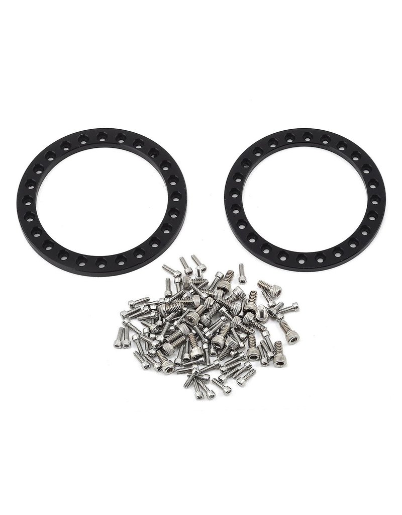 VANQUISH VPS07743 KMC 1.9 XD229 MACHETE V2 ALUMINUM BEADLOCK WHEELS: BLUE ANODIZED (2)