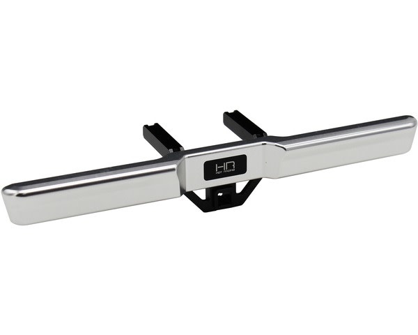 HRATRXF03CBR08 ALUMINUM REAR TOW MOUNT BUMPER FOR TRAXXAS TRX-4 '79 BRONCO