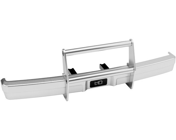 HRATRXF03CBF08 ALUMINUM FRONT GRILL GUARD BUMPER FOR TRAXXAS TRX-4 '79 BRONCO