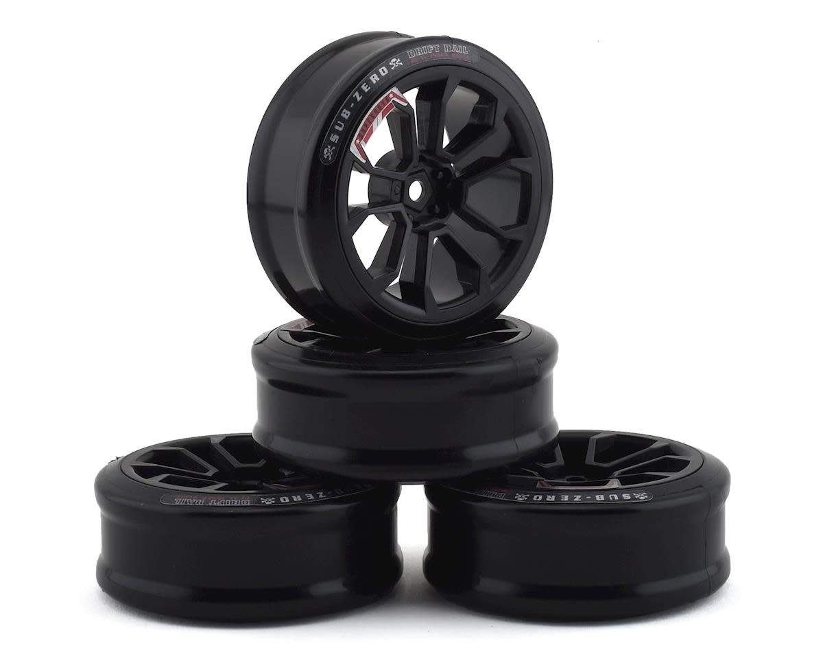 FBR1WHESUP770 SUPERNOVA DR PRE-MOUNTED RAIL DRIFT TIRES