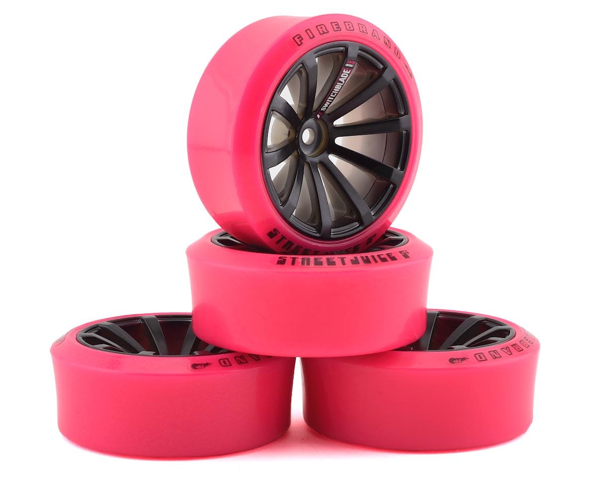 FBR1WHESWI985 SWITCHBLADE XDR6 5° PRE-MOUNTED DRIFT TIRES