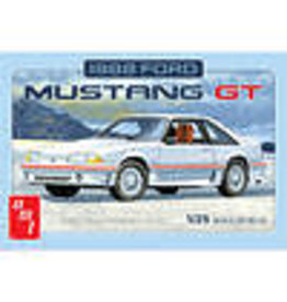 AMT AMT1216M 1/25 1988 FORD MUSTANG PLASTIC MODEL KIT