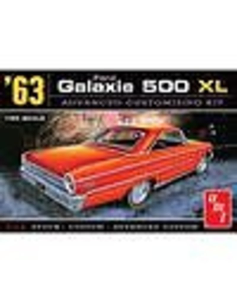 AMT AMT1186 1/25 1963 FORD GALAXIE PLASTIC MODEL KIT