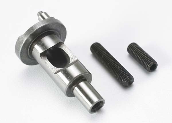 TRA5221 CRANKSHAFT, MULTI-SHAFT (FOR ENGINES W/ STARTER) (WITH 5X15MM & 5X25MM INSERTS FOR SHORT AND STANDARD CRANK LENGTHS) (TRX 2.5, 2.5R, 3.3)